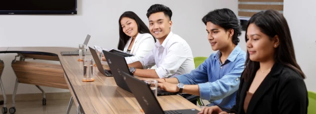 Students Smilling at MIT Nepal